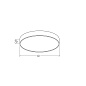 ART-N-ROUND STW FLEX LED светильник накладной круг (сплошная засветка)   -  Накладные светильники 